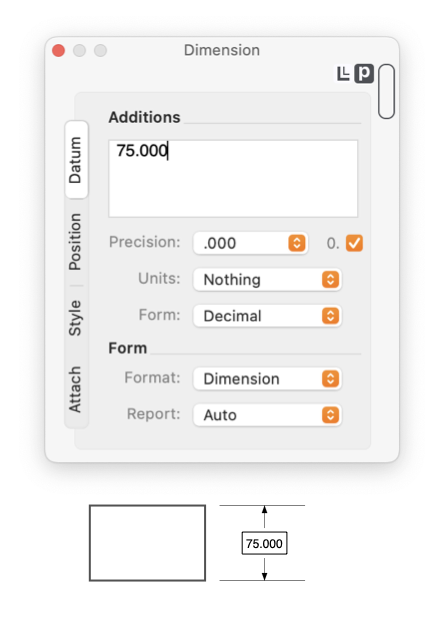 EazyDraw Auto Dimension Datum