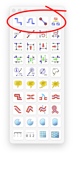 EazyDraw Tech Connectors