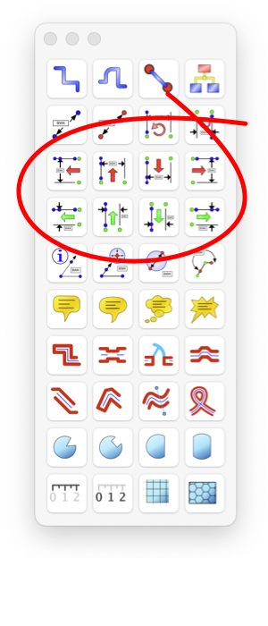 EazyDraw Tech Length Auto Dimension