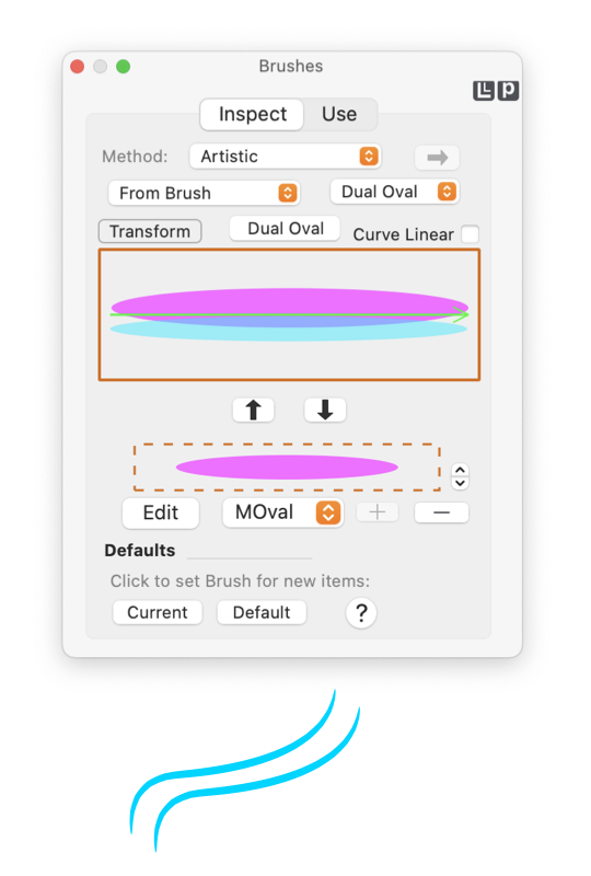 EazyDraw Brushes Artistic Palette