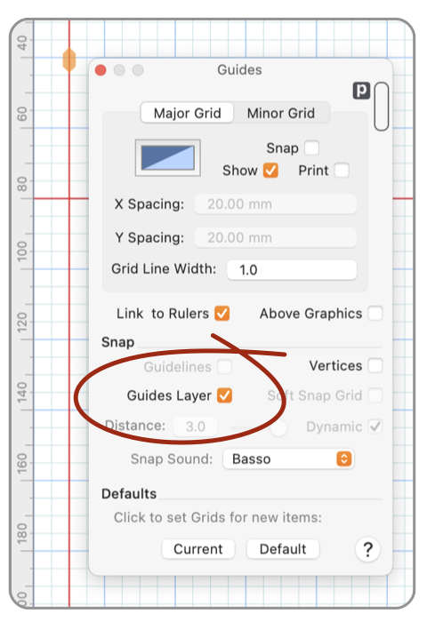 EazyDraw Guides Layer