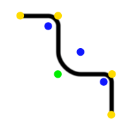 EazyDraw Orthogonal Path Tool