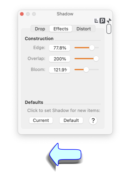 EazyDraw Shadow Effects