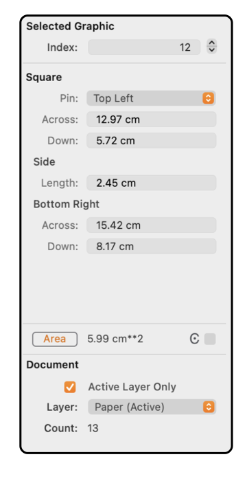 EazyDraw Square Graphic Inspection Details